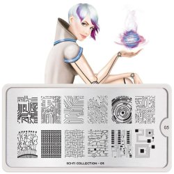 Sci-Fi Stamping Plate 05