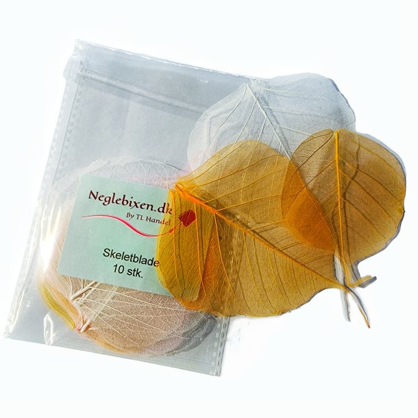 Skeletblade 10 stk