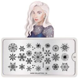 Snow Stamping Plate 02