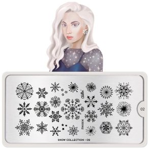 Snow Stamping Plate 02