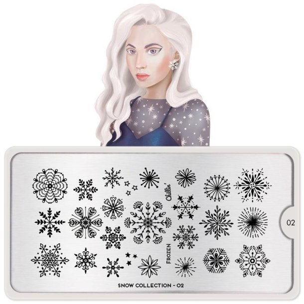 Snow Stamping Plate 02