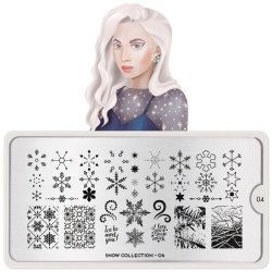 Snow Stamping Plate 04