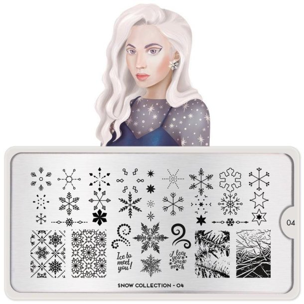 Snow Stamping Plate 04