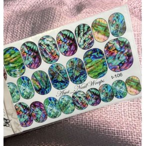 Nail Wraps nr. T-106