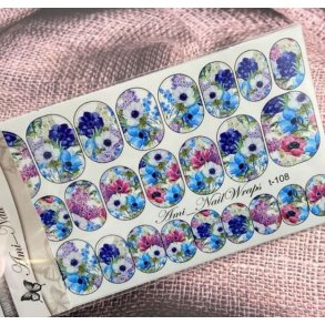 Nail Wraps nr. T-108