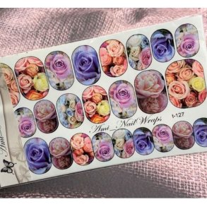 Nail Wraps nr. T-127