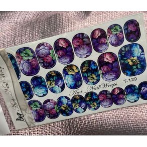 Nail Wraps nr. T-129