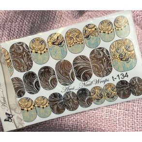 Nail Wraps nr. T-134