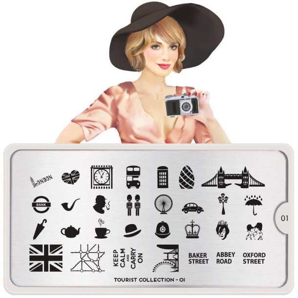 Tourist Stamping Plate 01