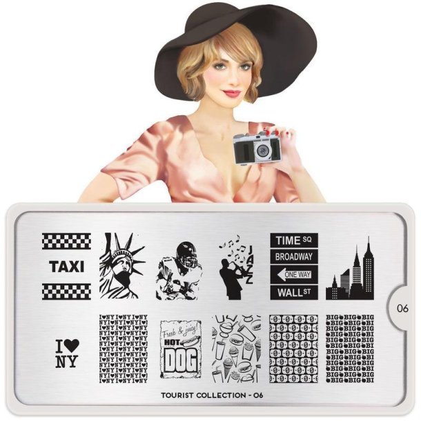 Tourist Stamping Plate 06