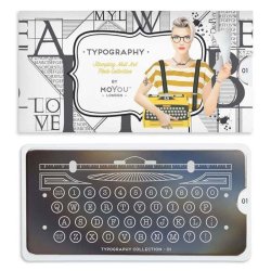 Typography Stamping Plate 01