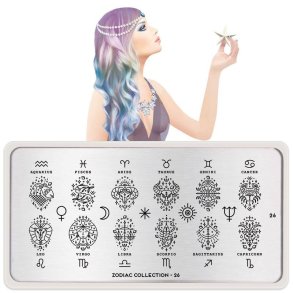 Zodiac Stamping Plate 26