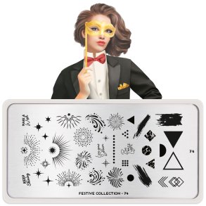 Festive Stamping Plate 74