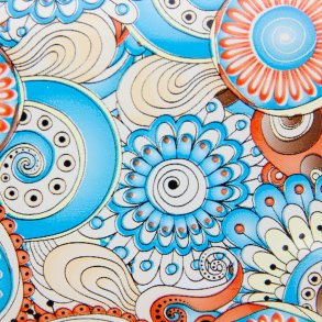 Foil - vintage paisley nr. 7