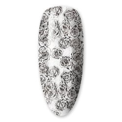 Foil - Sort Blomst nr. 12