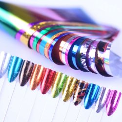 Transparent farve transferfolie Holografic 8-13