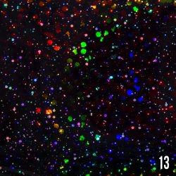 Transparent farve transferfolie Holografic 8-13