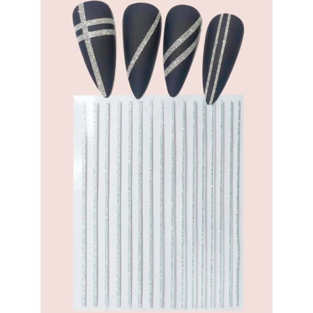 Striping tape p ark Glitter Slv