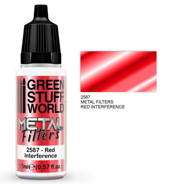 Green Stuff World Metallic Filters Red Interference