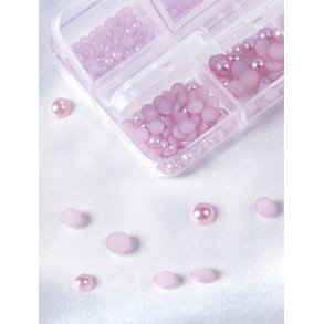 Nailart Pearls Box Lys Lilla