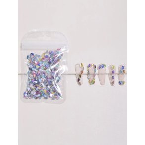 Rhinestones Multicolor Ovale