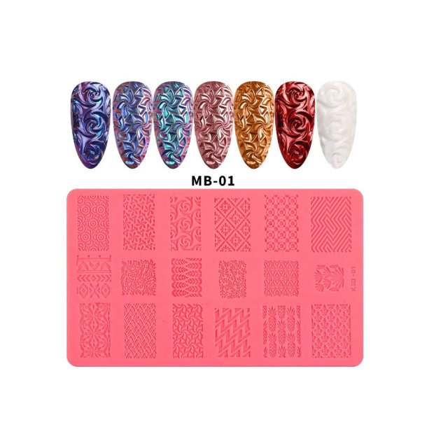 Nailart 3D Silicone Form model 1